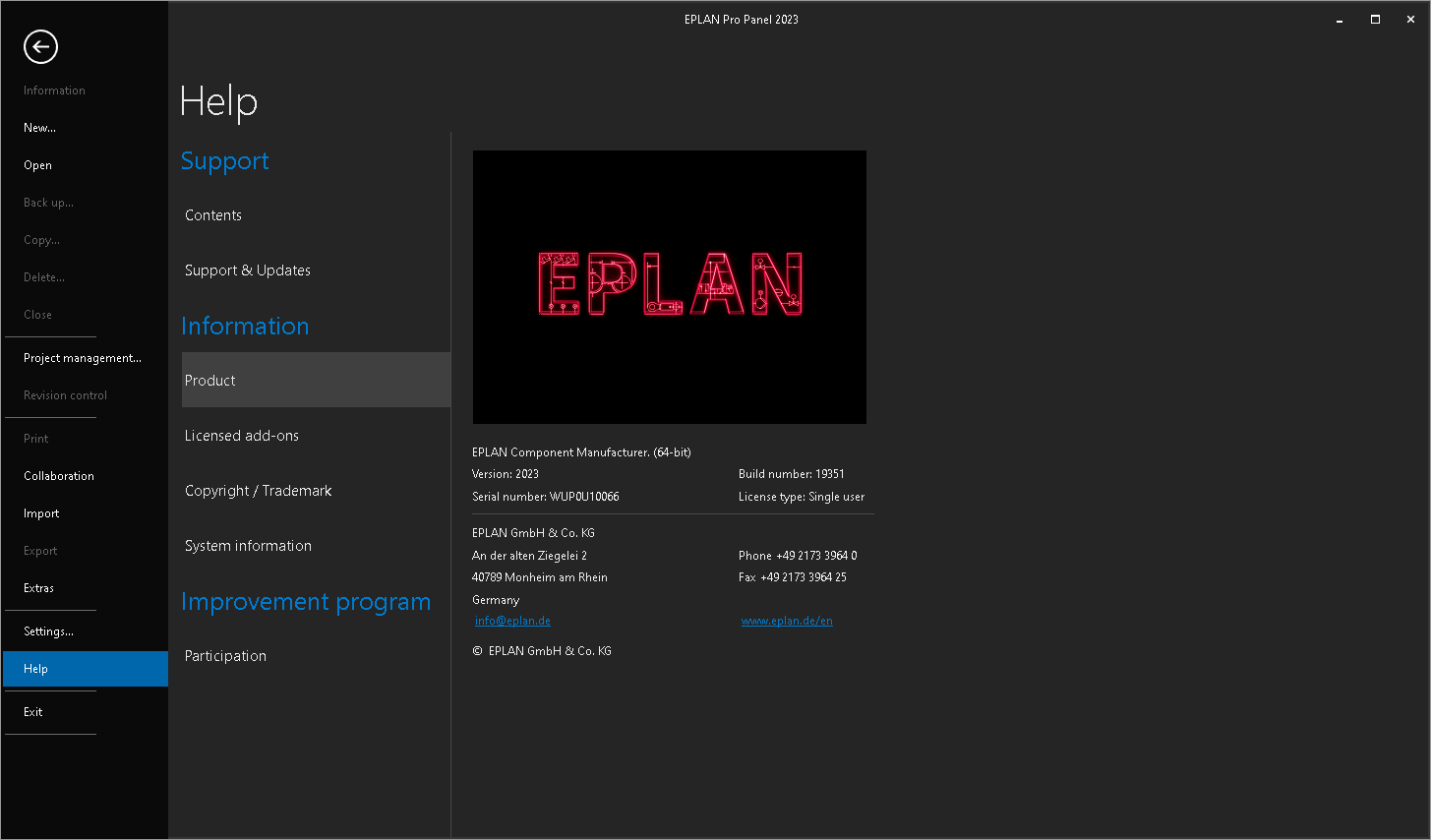 Eplan pro panel