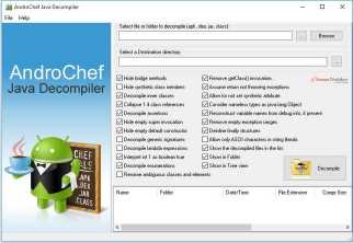  AndroChef Java Decompiler