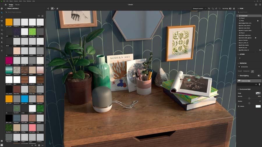 Adobe Substance 3D Stager Screenshot