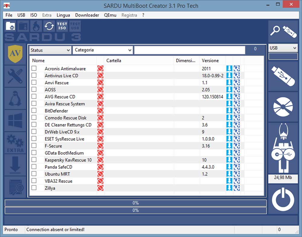 SARDU MultiBoot Creator Screenshot 2