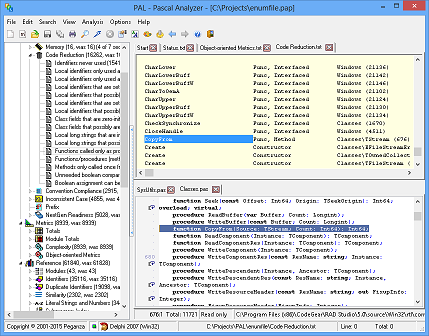 Pascal Analyzer