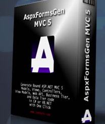 Download AspxFormsGen MVC 5 Professional Plus Edition 1.3.0.2 Retail