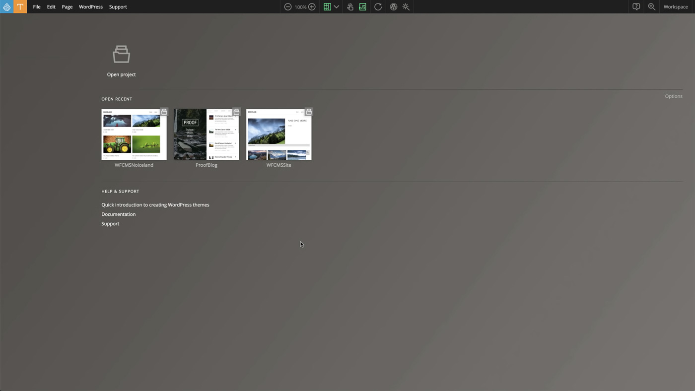 Pinegrow Theme Converter Screenshot