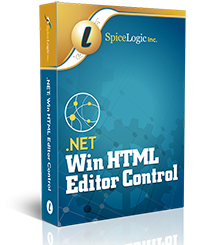 winform html editor control